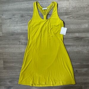 New Calvin Klein Lime Green Racerback Sleeveless Dress 10